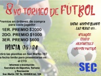 8vo Torneo de Ftbol